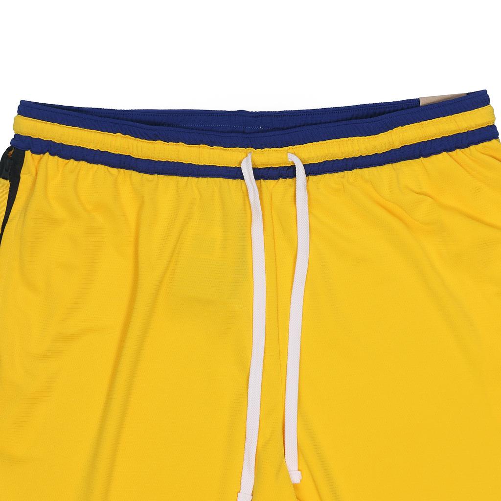 Nike Golden State Warriors DNA NBA Logo Print Loose Fit Breathable Basketball Shorts Men Shorts Yellow DH9173-728
