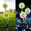 Solar Dandelion Lights, 3 Heads Outdoor Solar Garden Lights, LED Landscape Lighting, Waterproof Lawn Lamp for Pathway, Yard, Patio Decorations