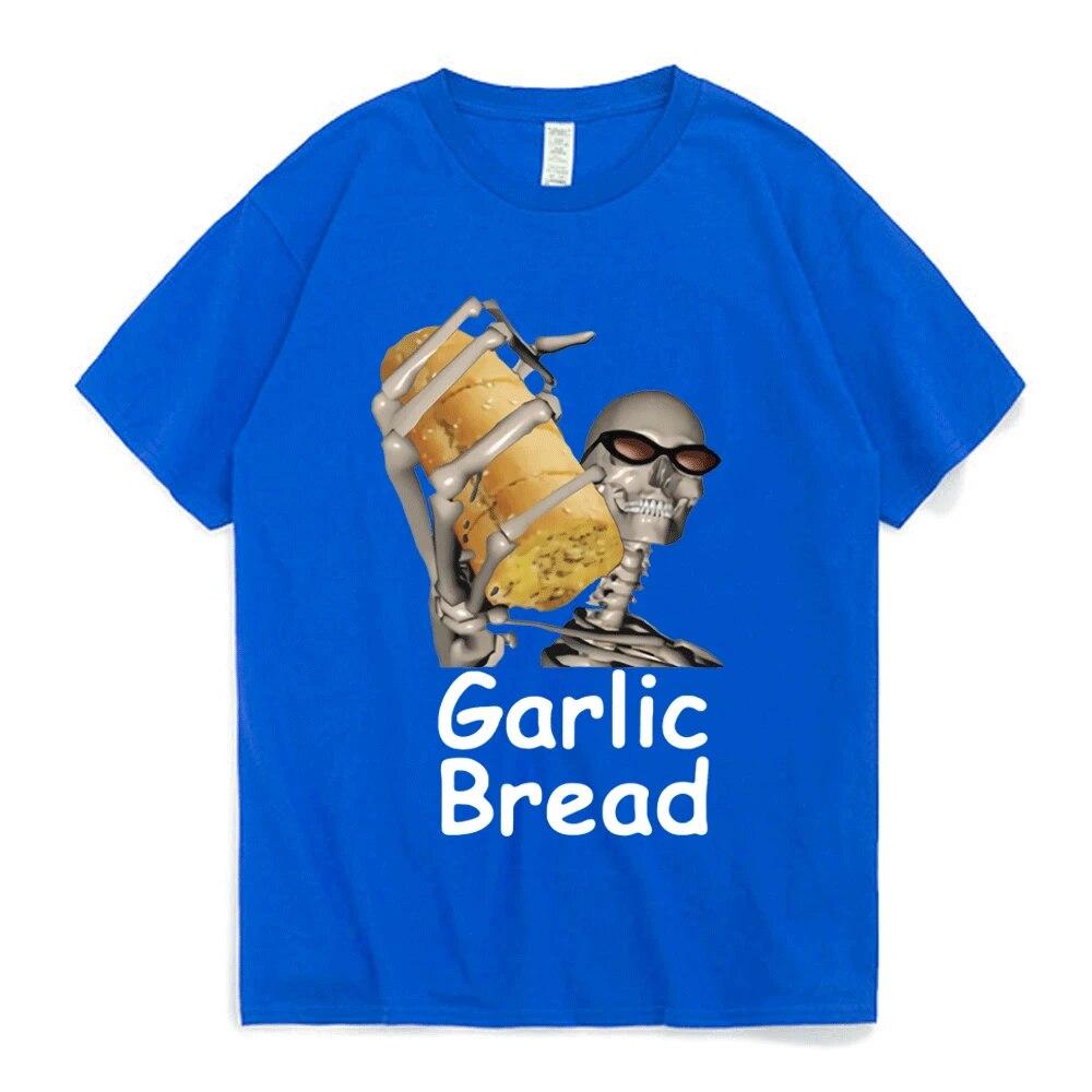 Garlic Bread When Ur Mom Com HOM N Maek Hte T Shirt Unisex Women Graphic Print Tees 90s Vintage Gothic Cotton T-shirts Oversized