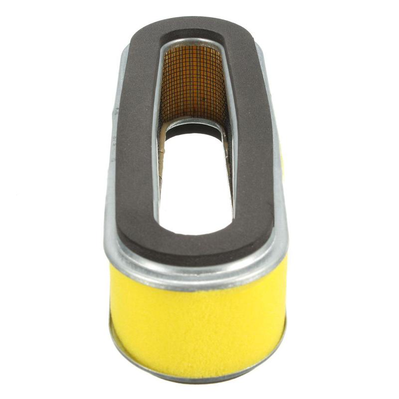Oval gressklipper luftfilter og svamp for Honda GV150 HR194 HR195 HR214 HRA214