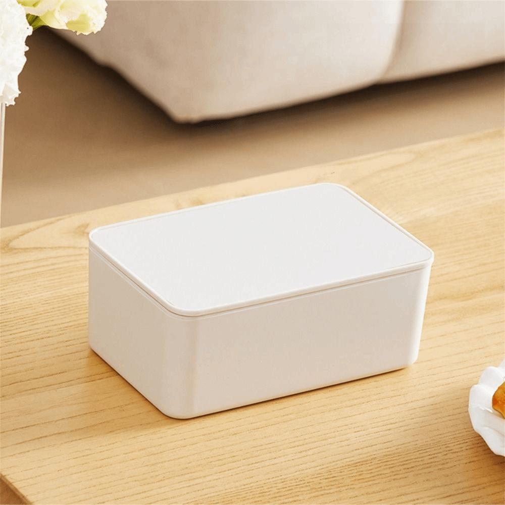 Large Opening Sealed Wet Tissue Case Pull-out Tissue Dispenser Wet Wipes Storage Box Living Room