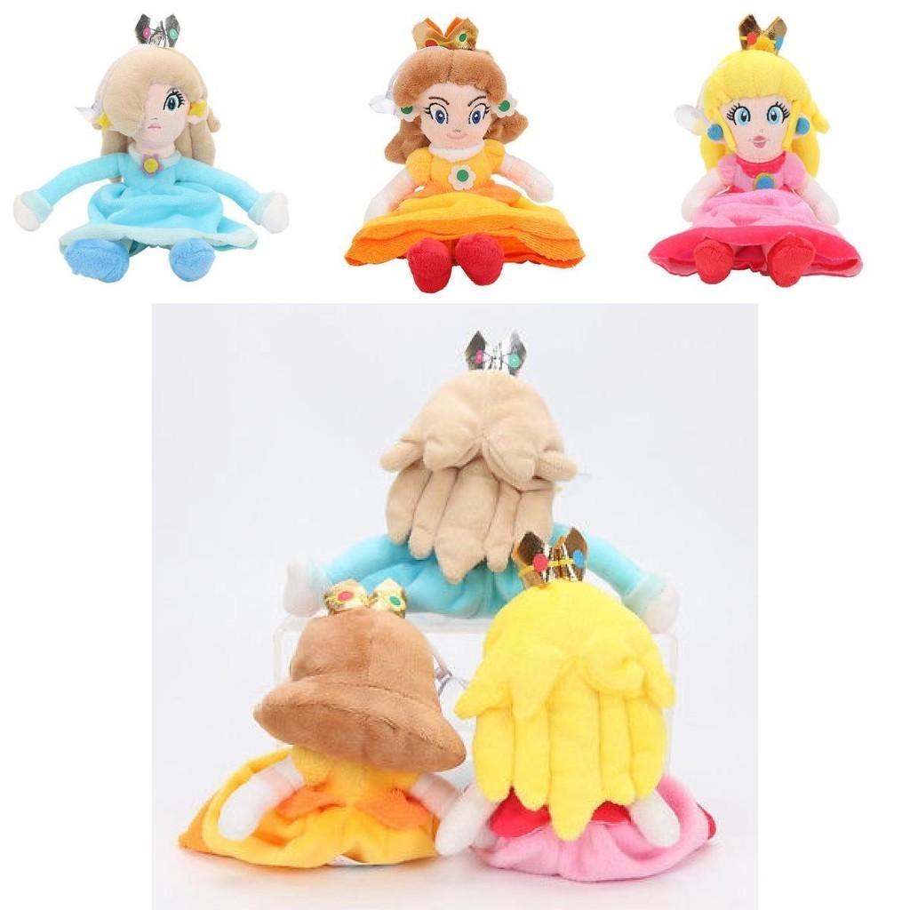 Entzückendes neues Super Mario Bros. Prinzessin Peach Daisy Rosalina Plüschpuppe Stofftier 8 Zoll
