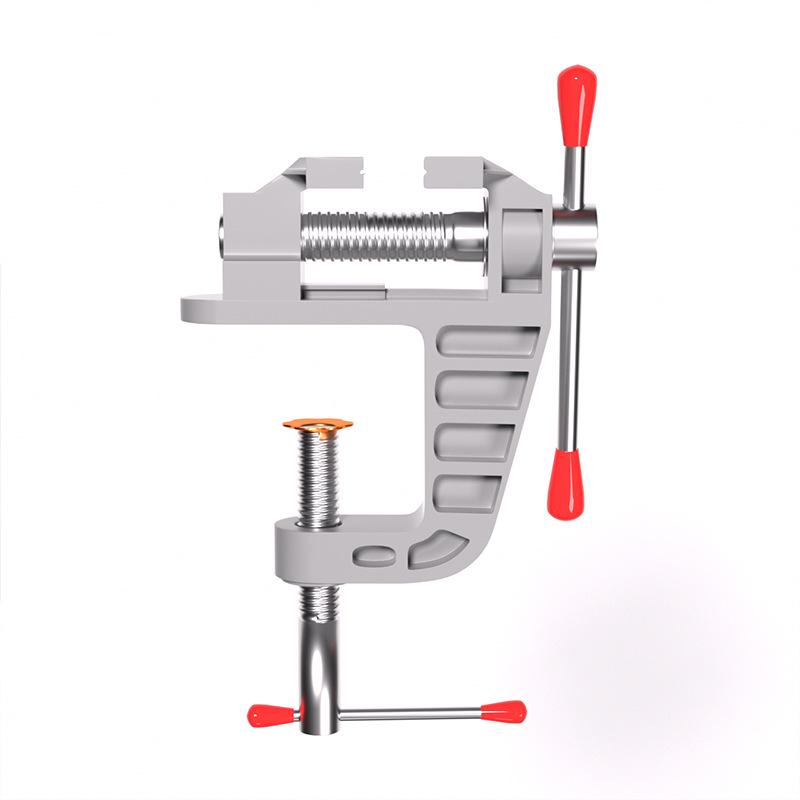 

Мини многофункциональные бытовые тиски с вращением на 360°