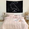 F1 Track Hanging Bohemian Tapestry Hanging Tarot Hippie Wall Rugs Dorm Home Decor