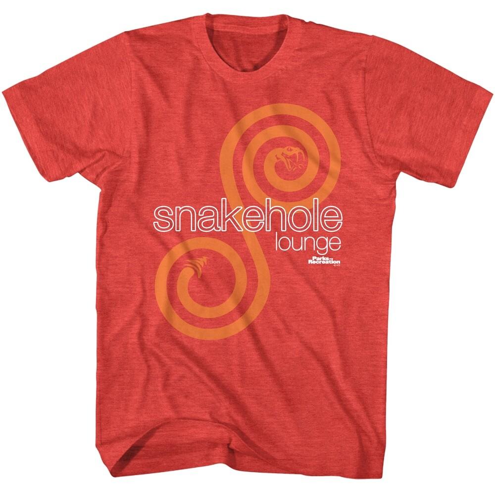 Parks and Recreation Snakehole Lounge Men T Shirt S