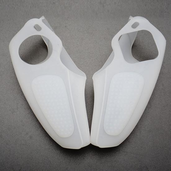 1 par handkontrollskydd Silikon Delat Skyddande Hölje Handkontrollhud för PS5 Mjuk Handhållen Spelkonsolväska för PlayStation Portal