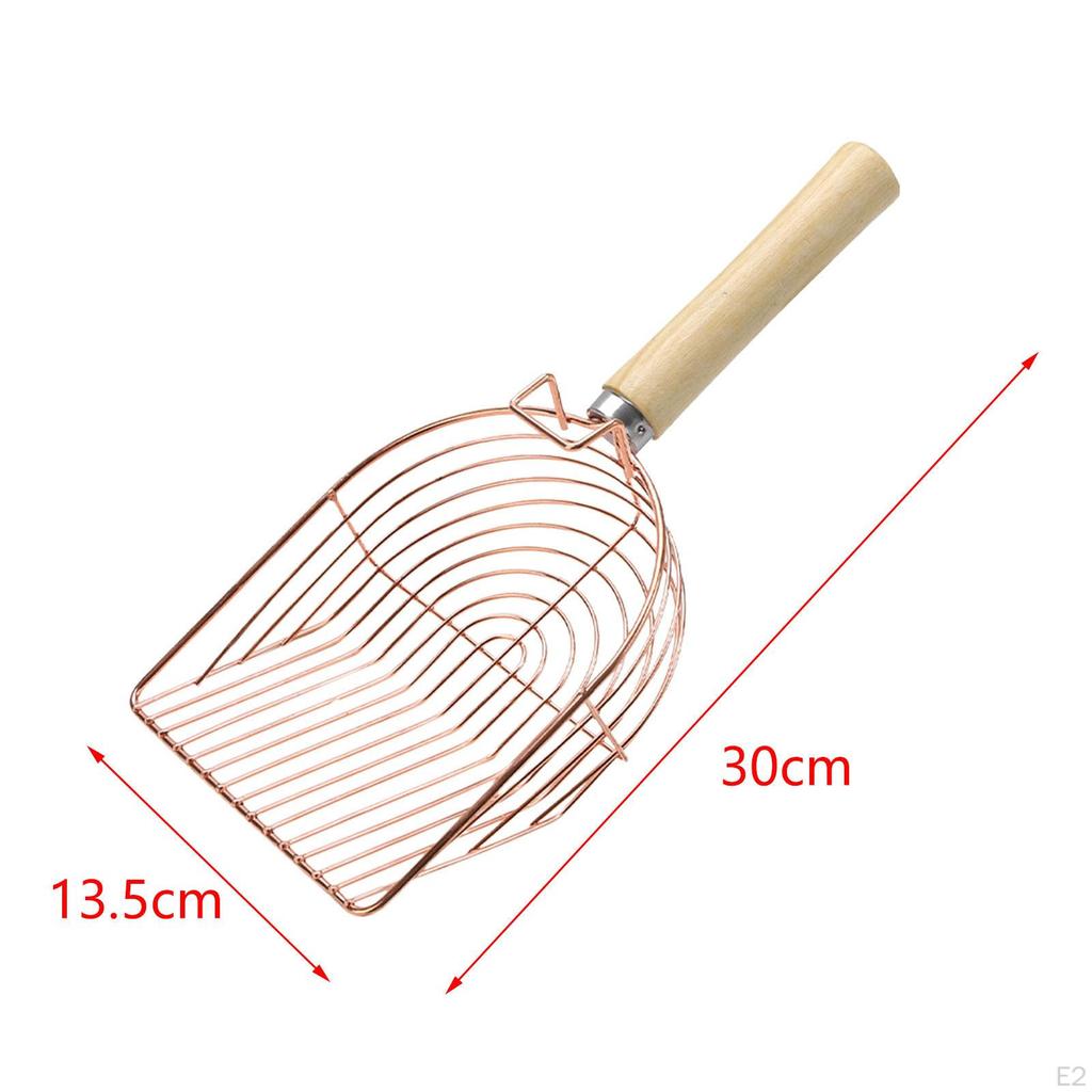 Cat Litter Scoop Sand ,Portable,Pet Cleaning Supplies Kitty Metal Scooper Kitten Lifter for