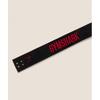 Gymshark Lever Lifting Belt Black Carmine Red I3a5m Bb4j