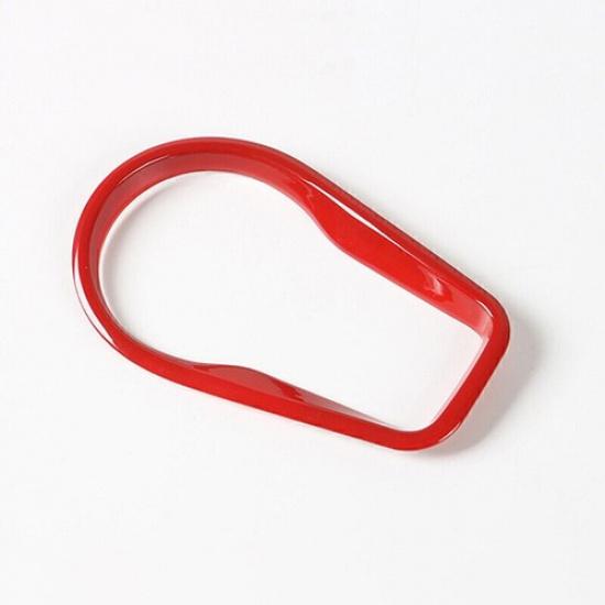 For Jeep Renegade 15-2023 Glossy Red Driver's Side Dash Control Cover Trim 1pc