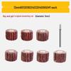 Flap Disc Grinding & Polishing Wheel with Shank - Rust & Paint Removal Tool for Wood & Metal