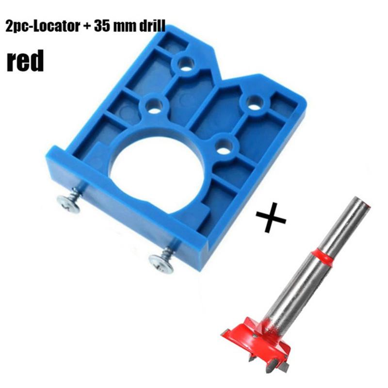35Mm Concealed Hinge Drilling Jig Guide Hinge Hole Drilling Guide Carpenter