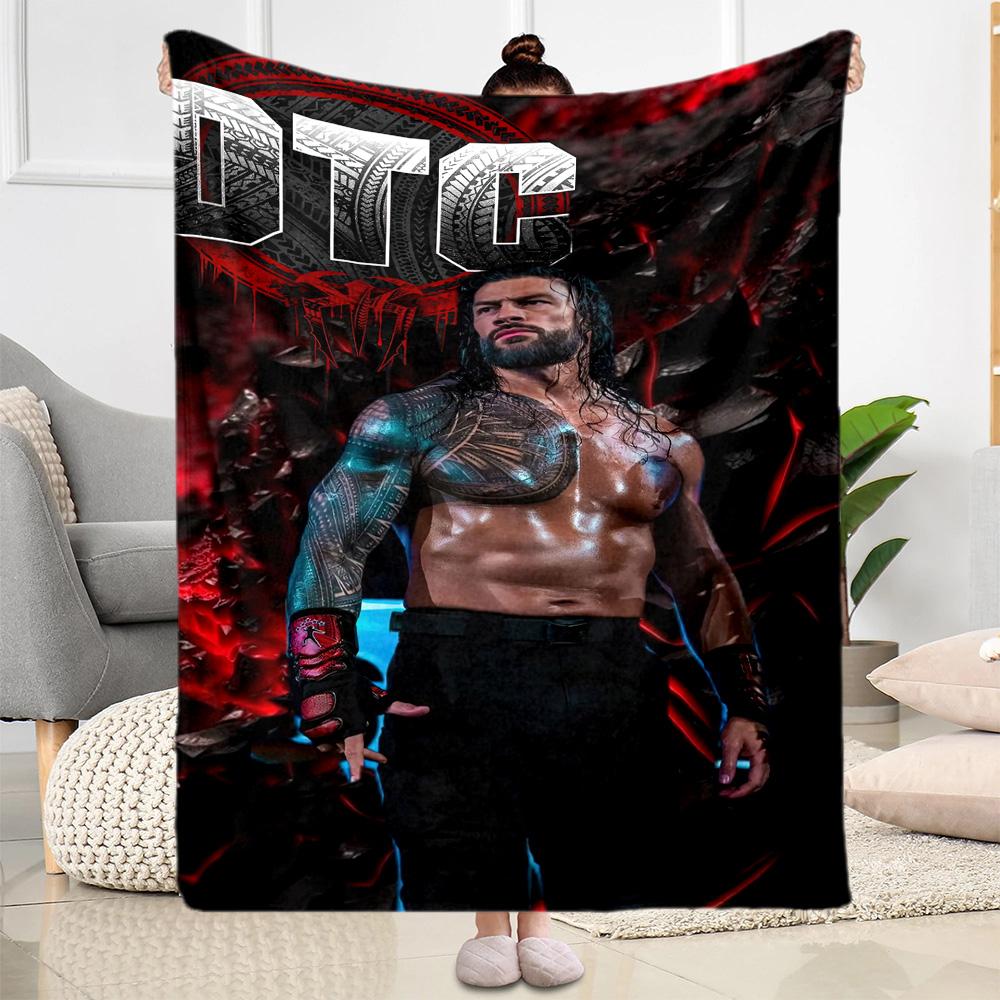 Roman Reigns5 Blankets are suitable for living rooms,making them an ideal choice for outdoor travel and gifts.