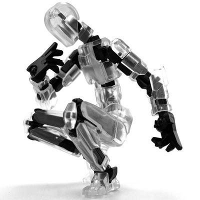 Lapuyu aksiyon figürü bilyalı eklemli figür serbestçe hareket eden karakter bilyalı eklemli bebek aksiyon figürü [Rapuyu hizmeti], yarı saydam