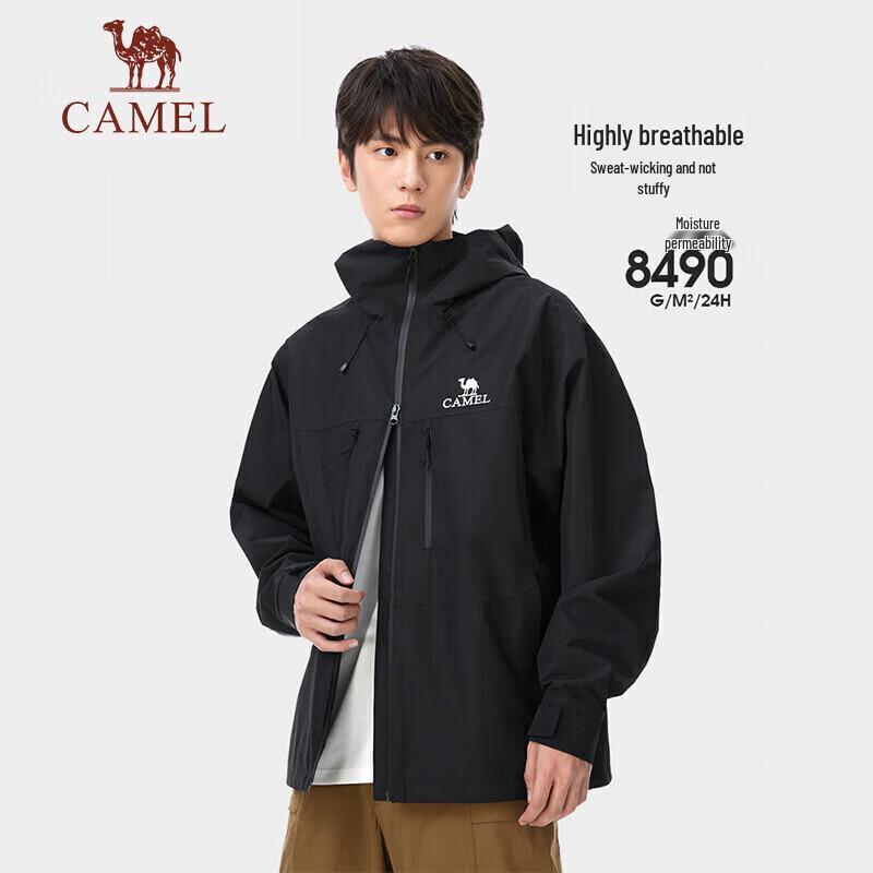 CAMEL Outdoor Hardshell Windproof Rainproof Jacket