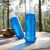 2 Pack TPU Hydration Bladder Bag 500ml Drink Containers Collapsible Soft Water Bottles  Hiking