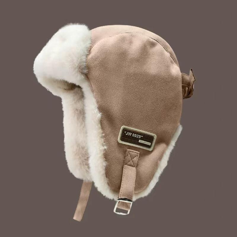 Fashion Autumn Winter Thick Cycling Hat Versatile Ear Protection Hat For Men Women Windproof Cold Proof Lei Feng Hat Gifts