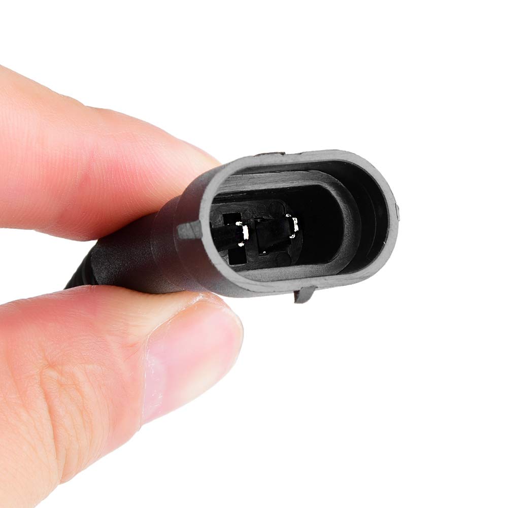 Qiilu [2 Pieces] Headlight Fog Lamp Extension Wiring Harness Socket