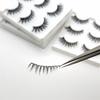 New Arrivals Soft Light Matte Synthetic Hair Faux Mink Handmade Eyelashes Korean Vegan Custom Lashes Cluster Reusable