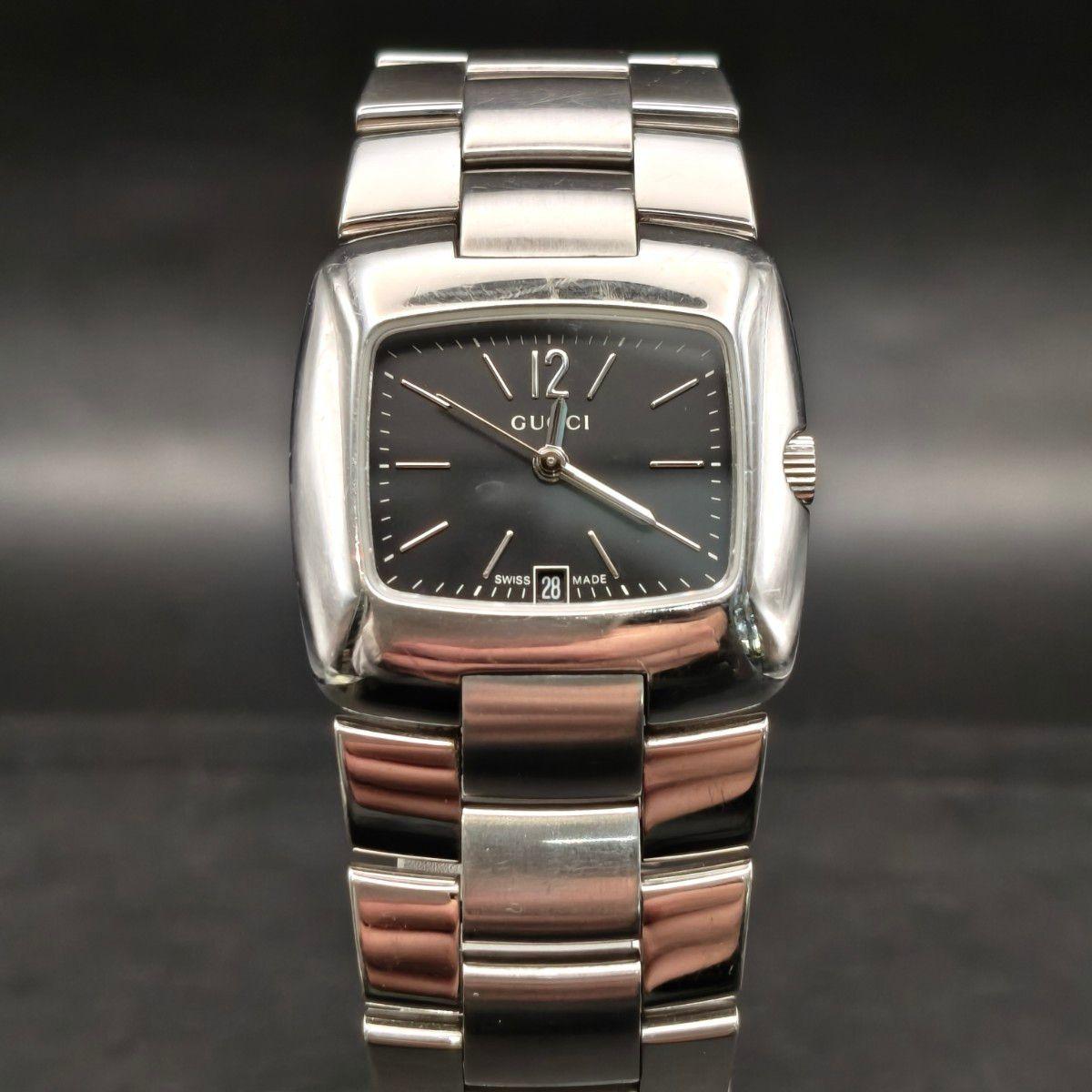 Used GUCCI Gucci 8500L black dial watch