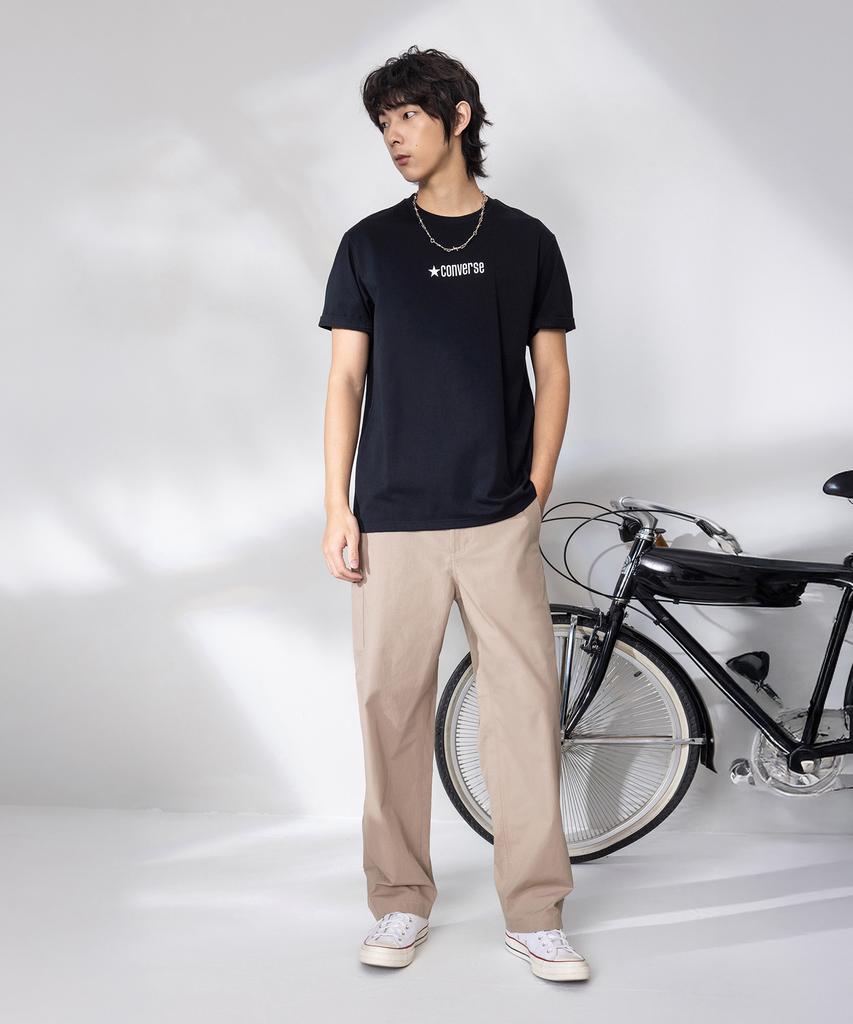 Keonbeoseu Sorona Logo Standard Fit T-Shirt Black Ucj782-023