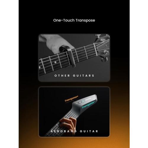 AeroBand Guitar, a Guitar-Shaped MIDI Controller for Music Production (Includes Bag)