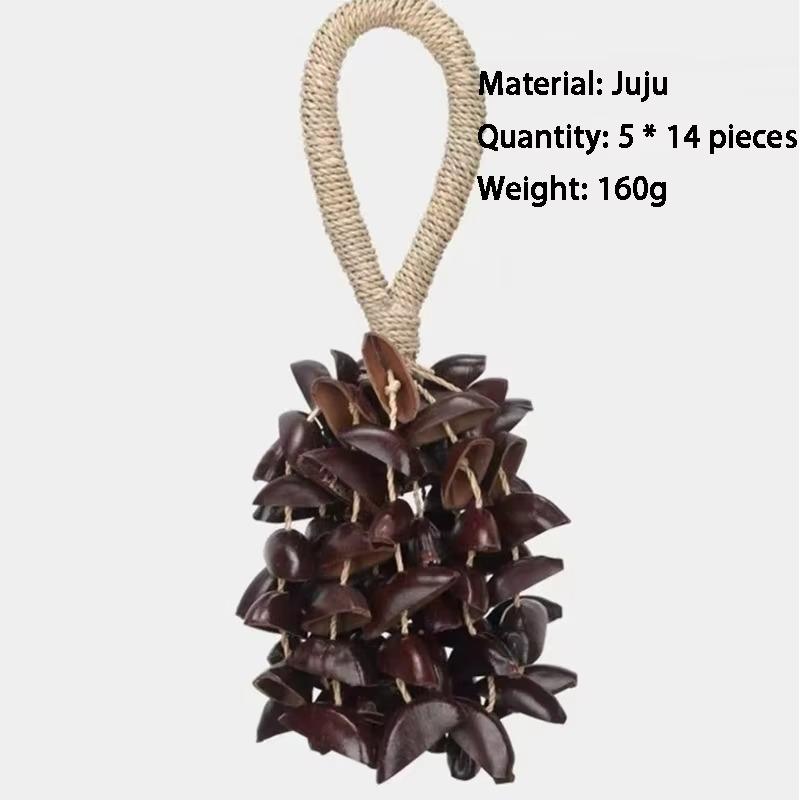 Natürliche Handglocke Nussschale Meditation Outdoor Windspiele Klangheilungsglocken Diapason Ethnische Musikinstrumente Perkussion