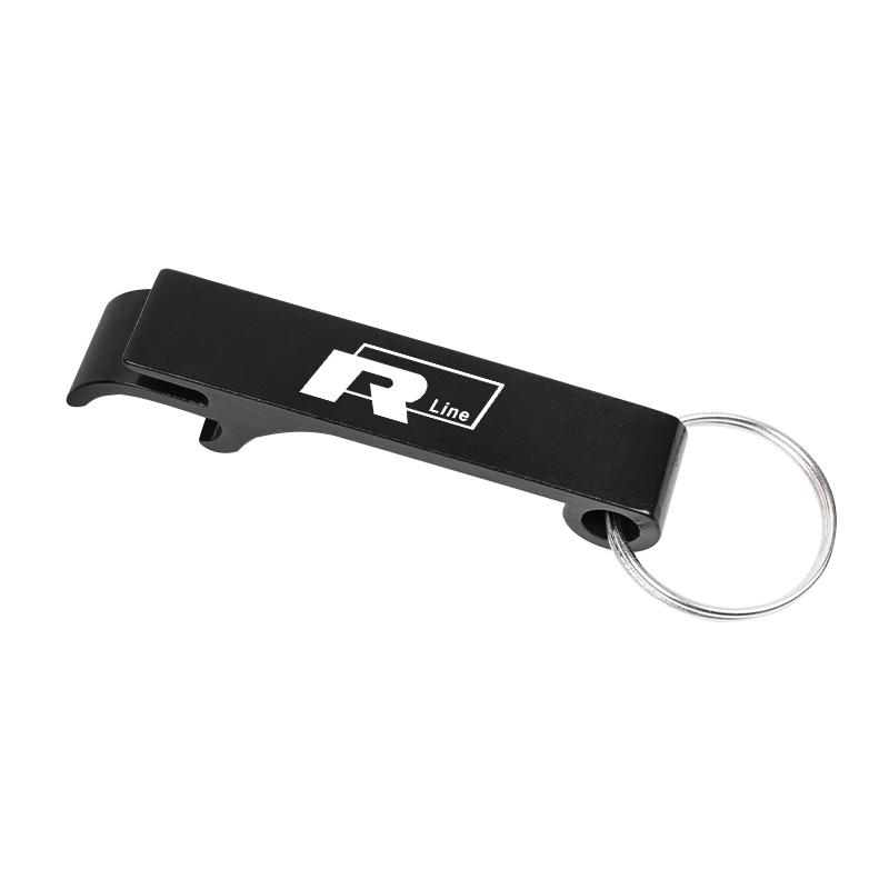 1Pcs Portable Beer Bottle Opener Keychain Accessories For VW GTI Polo Golf Passat B6 Tiguan Jetta T-ROC Touareg Taigo CC Hub Cap ulvn02