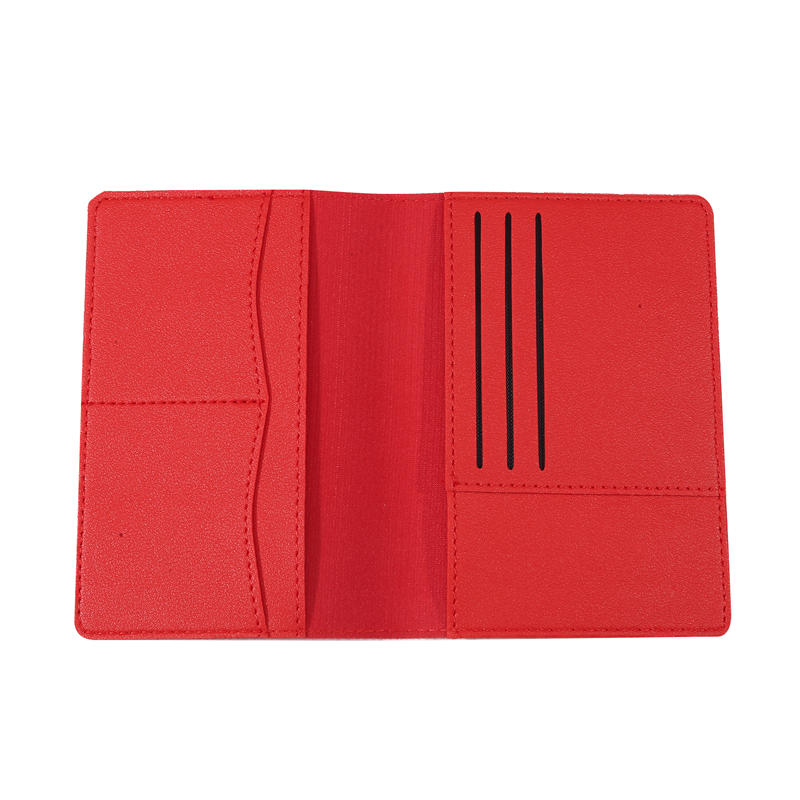 New Travel PU Passport Cover Multi-function High-capacity Passport Bag Ticket Holder Bussiness Passport Protective Cover