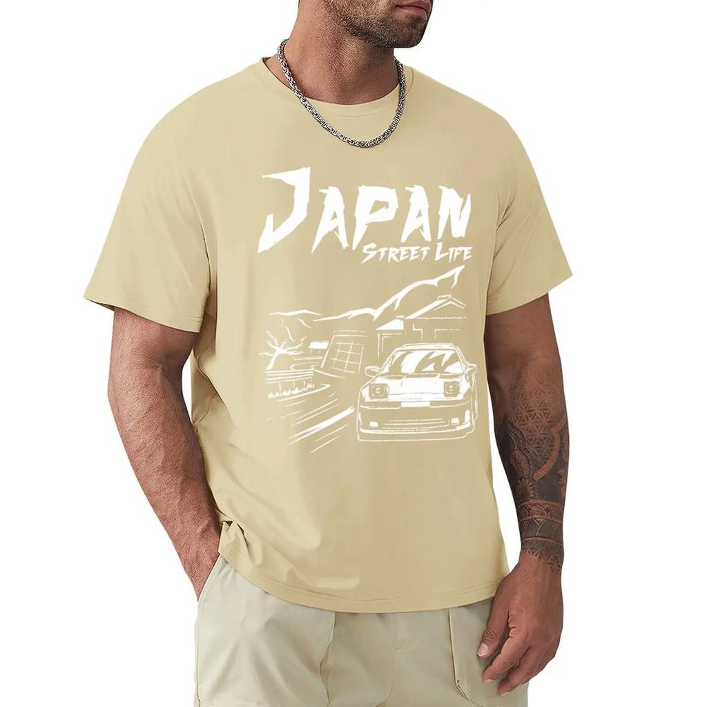 Freizeit MK3 JZA70 Jdm T-Shirt Herren Rundhals Reine Baumwolle T-Shirt Automobil Höchstgeschwindigkeit Kurzarm T-Shirt Partykleidung