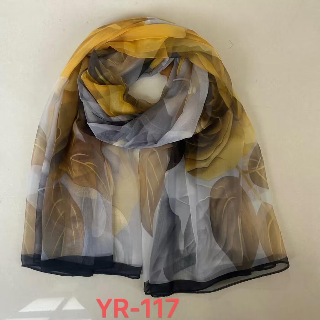 Seiden Strandstolen Damen Hijab Schal Sonnenschutz Schal Wickel Damen Schals Foulard Strandstolen Weiblich Großes Bandana Echarpe