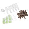 Hydroponic Pods Kit Plastic Peat Soilless Grow Baskets Domes Hydroponics Supplies for Indoor Garden