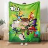 Ben Alien Force Flannel Blanket Super Soft Warm Cozy Blanket For Sofa Bed Office Travel Allseason Home Decor Gift