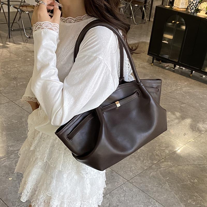 Casual Versatile Bag Women's Summer Niche Tote Bag Texture Simple Shoulder Handbag Tide