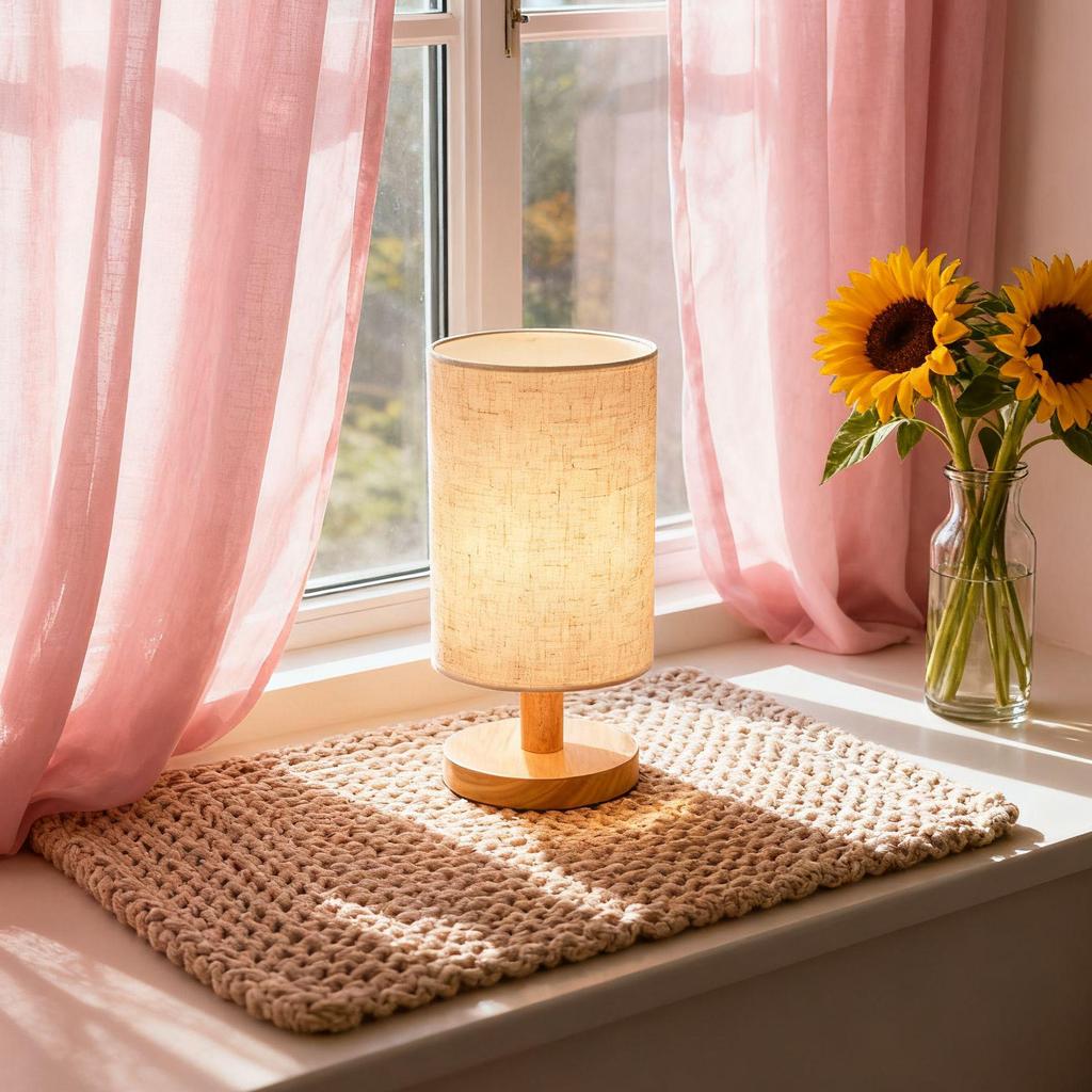 Creative Dimmable Table Lamp: Bedside Night Light for Baby Feeding and Eye Protection
