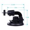 Dashcam Mount Car Suction Cup for Dashcam Holder 1/4 Screw Car Mount for Driving Recorders, 360 Degree Rotatable Dashcam