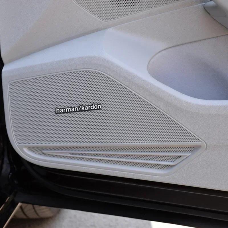 Σήμα Harman Kardon αλουμινίου 3D αυτοκόλλητα ηχοσυστήματος αυτοκινήτου Για mercedes benz kia sportage cooper volkswagen Mitsubishis Cadillac focus
