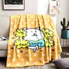 Joke Bear Theme Blanket Suitable For The Sofa Camping And Travel Made Of Soft Flannel Material An Ideal Gift For Occasions Such As Birthday