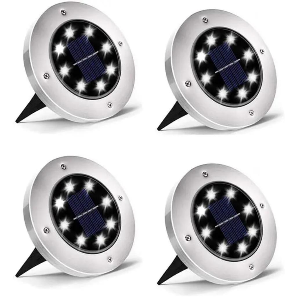 Solar Lawn Yard Led Night Light Buried Solar Garden Light IP65 Waterproof Outdoor PathWay Floor Under Ground Spot Lamp