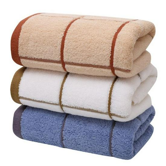 Sai Luo Pure Cotton Jacquard Towel - Soft, Absorbent, Ideal for Face Washing and Gifts