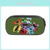Smiling Critters Cartoon Pencil Case Nylon Kids School Supplies Storage For Children