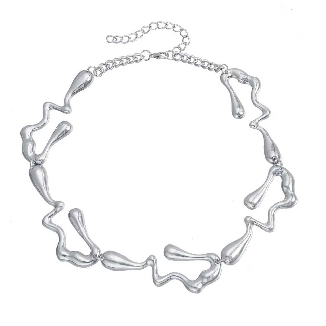 

Women Irregular necklace light luxury fashion retro clavicle chain necklace