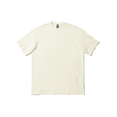 Li Ning X Jackie Chan Collaboration Kung Fu Series Solid Color Breathable Versatile Casual Short Sleeve T-Shirt Men Tops Paper-White AHSVD23-2
