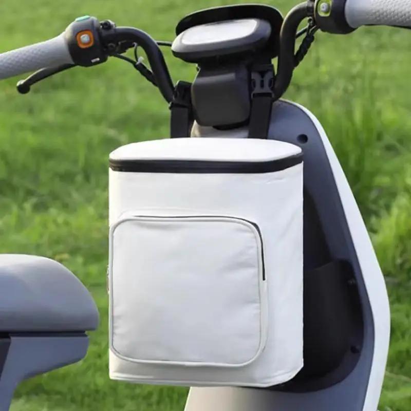 Electric Scooter Front Bag Bag Accessories Wild Man Adult Waterproof Front Bag Bike Bicycle Hanging Bag Storage Vehicle Bag