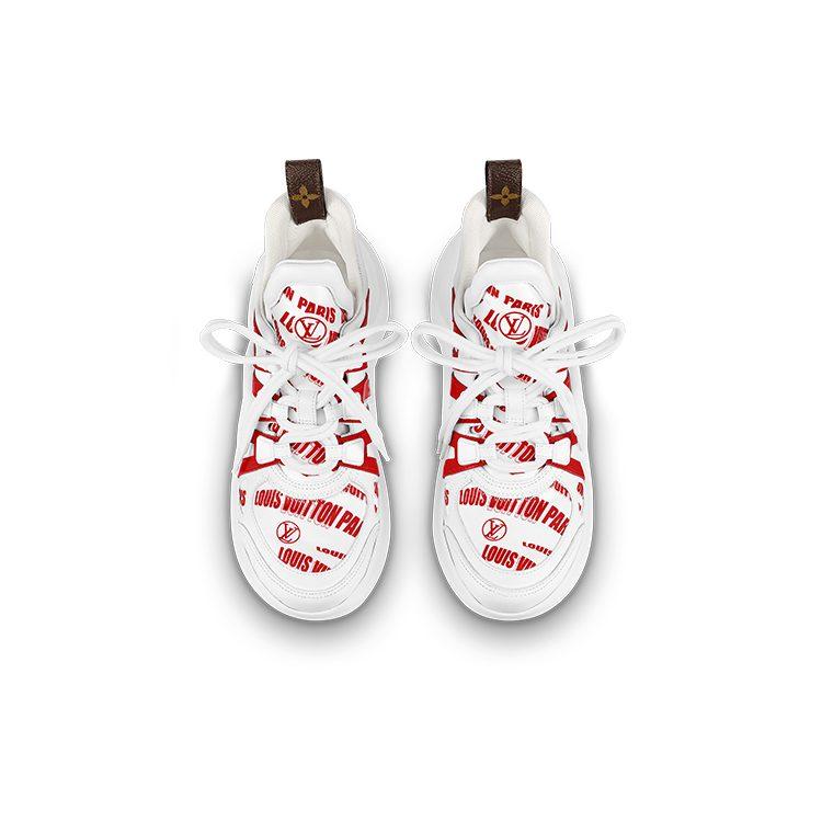 Louis Vuitton Lv Archlight Sneakers 'White Red' Women's 1A9D4E