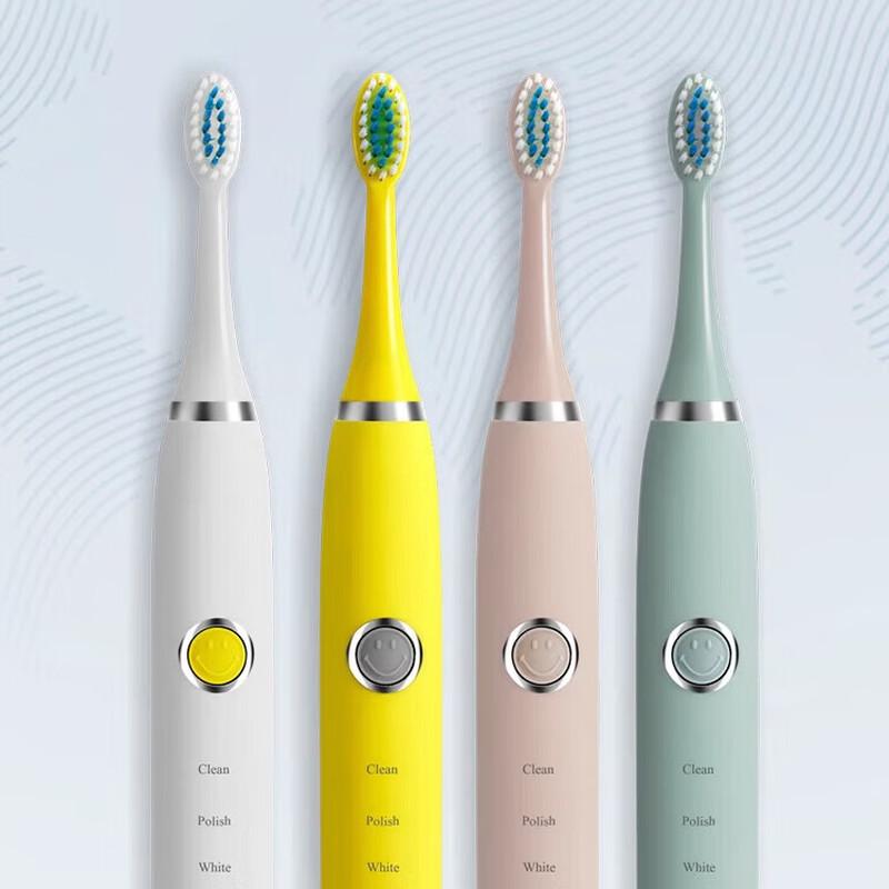 SMILEY Sonic Electric Toothbrush for Adults CN Plug (adapter Included)