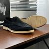 Sommer Slipper Doudou Britische Business- und Freizeit Ein-Pedal Lederschuhe atmungsaktiv Jugend formell Herrenschuhe 8253-H