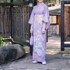 Sovoak Yukata Daisy Lightweight Kimono Girdle Women's Pre-tied Obi, Drum-Knotted Obi, Pattern,