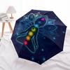 Chakra Balance Meditation Umbrella, Portable 3-Fold Umbrella for Men & Women,Christmas Gift ES266