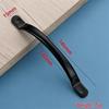 Curved Stainless Steel Handle for Cabinet, Drawer, or Door