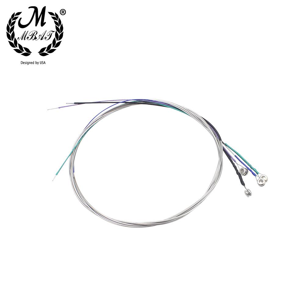 M MBAT Viola Strings Steel Core Wrap Nickel Silver Repair And Maintenance kit Strings Musical Instrument Parts Accessories V70